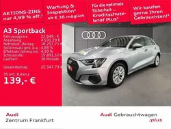 Florettsilber metallic Gebraucht 2022 Audi A3 Sportback e-tron Limousine | 22.849 € (Guter Preis)
