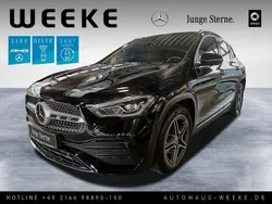 Schwarz Gebraucht 2023 Mercedes GLA180 AMG line SUV | 36.899 € (Fairer Preis)