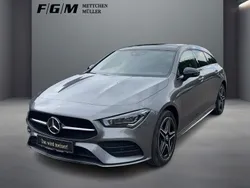Grau Gebraucht 2021 Mercedes CLA250e Shooting Brake AMG line Kombi | 34.990 €
