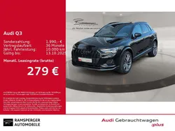 Schwarz (mythosschwarz metallic) Gebraucht 2025 Audi Q3 Advanced Plus SUV | 42.880 € (Fairer Preis)