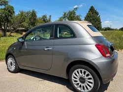 Grau Gebraucht 2021 Fiat 500C Lounge Cabrio | 16.750 € (Etwas zu teuer)