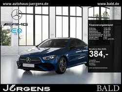 Blau spektralblau Gebraucht 2024 Mercedes CLA200 AMG Coupé | 40.580 € (Fairer Preis)