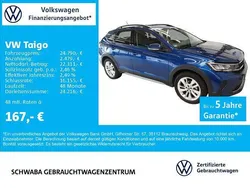 Reef blue metallic Gebraucht 2024 VW Taigo Life SUV | 24.790 € (Guter Preis)