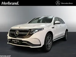 Manufaktur opalithweiß bright Gebraucht 2022 Mercedes EQC400 AMG SUV | 41.890 € (Fairer Preis)