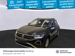 Schwarz Gebraucht 2022 VW T-Roc Life SUV | 26.444 € (Fairer Preis)