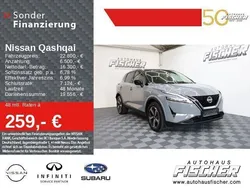 Grau Gebraucht 2021 Nissan Qashqai SUV | 22.800 € (Etwas zu teuer)