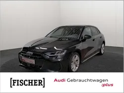 Schwarz Gebraucht 2025 Audi A3 Sportback S-Line Limousine | 37.440 € (Superpreis)