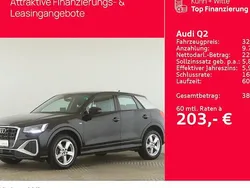 Schwarz Gebraucht 2024 Audi Q2 S-Line SUV | 29.890 € (Fairer Preis)