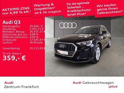 Mythosschwarz metallic Gebraucht 2022 Audi Q3 Comfort SUV | 29.840 € (Guter Preis)