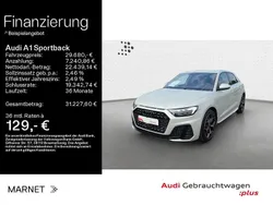 Silber Gebraucht 2024 Audi A1 Sportback S-Line Kleinwagen | 28.890 € (Etwas zu teuer)