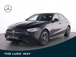 Metalliclack obsidianschwarz Gebraucht 2024 Mercedes C300e AMG Limousine | 50.490 € (Superpreis)