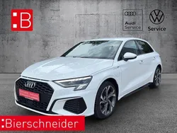 Weiss Gebraucht 2021 Audi A3 Sportback e-tron S-Line Limousine | 22.450 € (Fairer Preis)