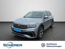Pyritsilber metallic Gebraucht 2024 VW Tiguan Allspace R-line SUV | 39.900 € (Fairer Preis)