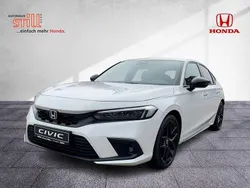 Platinum white pearl Neu 2025 Honda Civic Sport Limousine | 33.850 € (Guter Preis)