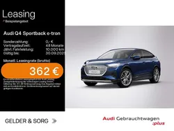 Navarrablau metallic Gebraucht 2025 Audi Q4 e-tron S-Line SUV | 42.880 € (Teuer)