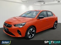 Dynamik orange/dach karbon schwarz (metallic) Gebraucht 2023 Opel Corsa-e Elegance Kleinwagen | 23.900 € (Etwas zu teuer)