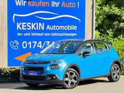 Blau Gebraucht 2017 Citroën C3 Shine Kleinwagen | 7.490 € (Etwas zu teuer)