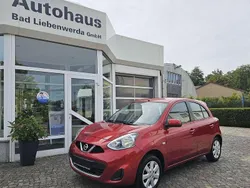 Rot Gebraucht 2017 Nissan Micra Acenta Kleinwagen | 6.190 € (Fairer Preis)