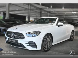 Weiß Gebraucht 2022 Mercedes E300 AMG Cabrio | 51.490 € (Fairer Preis)