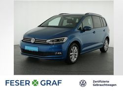 Caribbean blue metallic Gebraucht 2018 VW Touran Comfortline Van / Kleinbus | 21.611 € (Fairer Preis)
