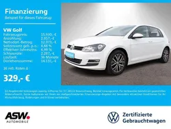 Pure white Gebraucht 2017 VW Golf VII Comfortline Limousine | 15.930 € (Fairer Preis)