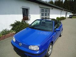 Blau Gebraucht 1998 VW Golf Cabriolet Edition Cabrio | 3.499 € (Fairer Preis)