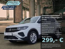 Pure white Neu 2025 VW T-Cross Goal SUV | 38.285 €