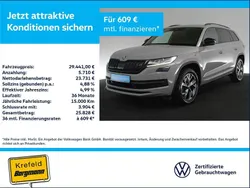 Steelgrau Gebraucht 2019 Skoda Kodiaq SportLine SUV | 29.441 € (Fairer Preis)