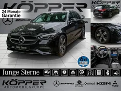 Obsidianschwarz Gebraucht 2024 Mercedes C200 Advanced Kombi | 39.998 € (Fairer Preis)