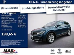Nightshade blue metallic Gebraucht 2020 VW Tiguan SUV | 27.489 € (Guter Preis)