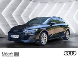 Mythosschwarz metallic Gebraucht 2025 Audi A3 Sportback e-tron S-Line Limousine | 44.890 €