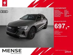 Chronosgrau Gebraucht 2024 Audi Q8 e-tron S-Line SUV | 69.885 € (Etwas zu teuer)