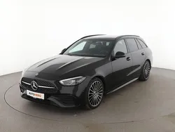 Schwarz Gebraucht 2022 Mercedes C220 AMG line Kombi | 35.410 € (Etwas zu teuer)