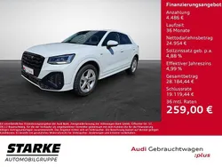 Weiß Gebraucht 2024 Audi Q2 S-Line SUV | 29.440 € (Fairer Preis)