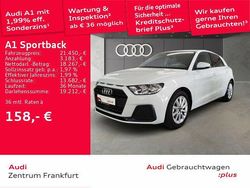 Gletscherweiß metallic Gebraucht 2024 Audi A1 Sportback Advanced Plus Kleinwagen | 21.450 € (Guter Preis)