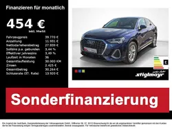 Navarrablau metallic Gebraucht 2024 Audi Q3 Sportback S-Line SUV | 39.770 € (Guter Preis)