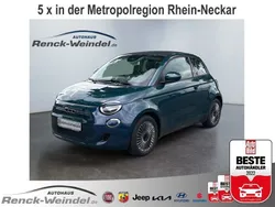 Gruen Gebraucht 2021 Fiat 500e Passion Cabrio | 18.989 € (Fairer Preis)
