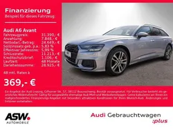 Florettsilber metallic Gebraucht 2022 Audi A6 S-Line Kombi | 31.390 € (Superpreis)