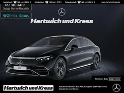 Schwarz Gebraucht 2023 Mercedes EQS450+ AMG line Limousine | 60.690 € (Fairer Preis)