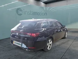 Schwarz Gebraucht 2024 Seat Leon ST FR Kombi | 27.700 € (Fairer Preis)