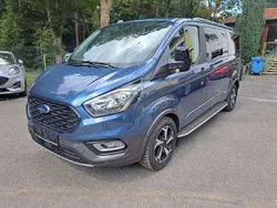Chromablau metallic Gebraucht 2023 Ford Transit Custom Titanium Van / Kleinbus | 41.990 € (Fairer Preis)