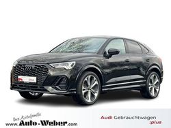 Mythosschwarz metallic Gebraucht 2024 Audi Q3 Sportback S-Line SUV | 48.590 € (Teuer)