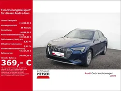 Navarrablau metallic Gebraucht 2021 Audi e-tron Sportback S-Line SUV | 41.890 € (Fairer Preis)