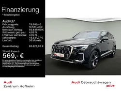 Mythosschwarz metallic Gebraucht 2024 Audi Q7 Ambiente SUV | 69.999 € (Guter Preis)