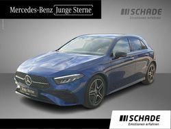Blau Gebraucht 2024 Mercedes A220 AMG line Limousine | 36.350 € (Fairer Preis)