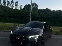 Schwarz Gebraucht 2021 Mercedes CLA45 AMG AMG Limousine | 44.100 € (Fairer Preis)