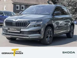 Grau Gebraucht 2024 Skoda Karoq SportLine SUV | 34.980 € (Etwas zu teuer)