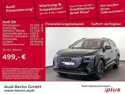 Mythosschwarz metallic Gebraucht 2025 Audi Q4 e-tron Ambiente SUV | 63.600 €