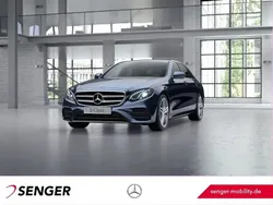 Blau Gebraucht 2017 Mercedes E220 AMG | 25.390 € (Superpreis)