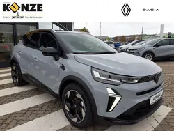 Grau (rafalegrau, dach in black pearlschwarz) Neu 2025 Renault Captur Techno SUV | 29.490 € (Fairer Preis)